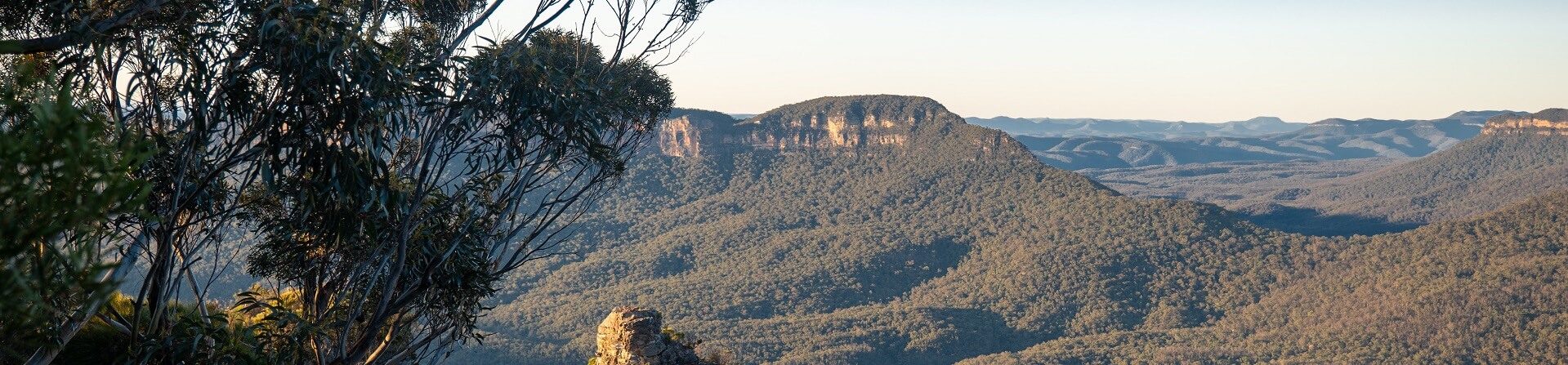 What can you see from Echo Point?