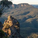 blue mountains rock formation