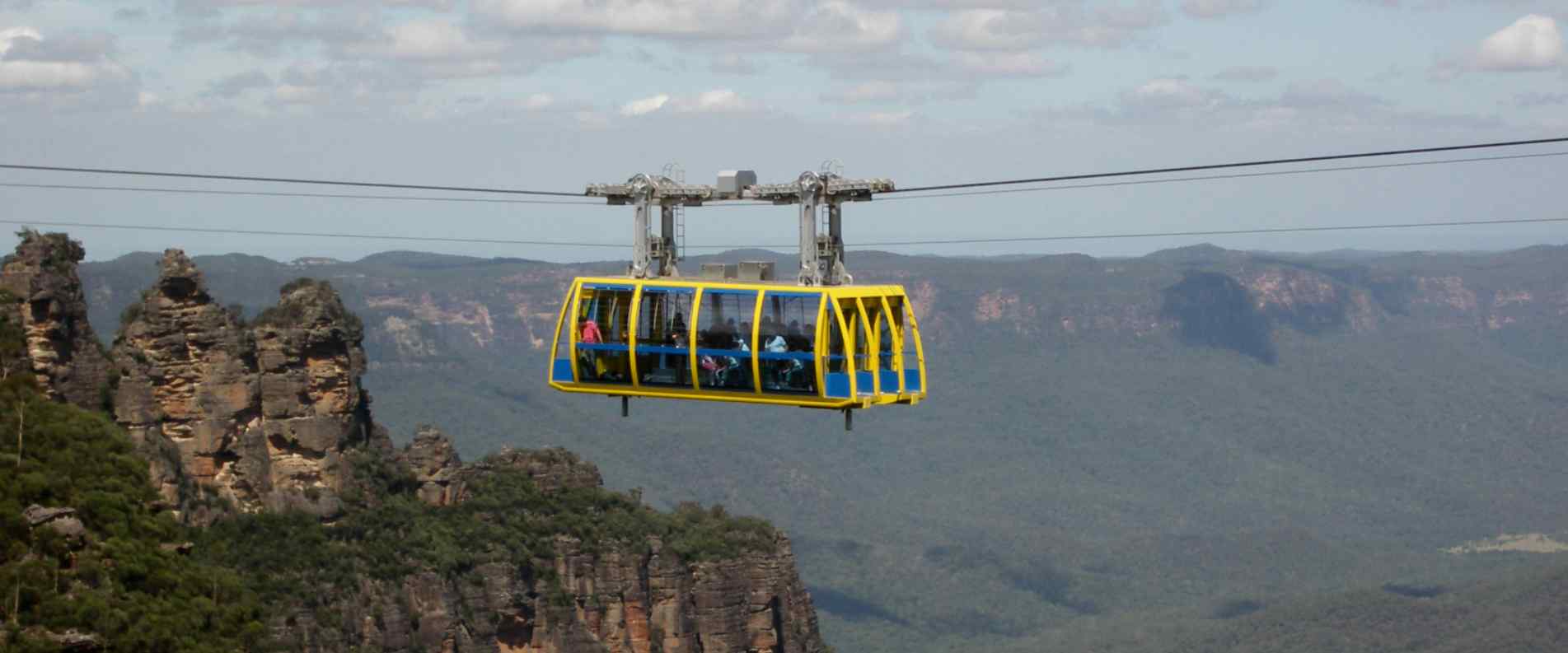 Scenic Skyway in the Blue Mountains